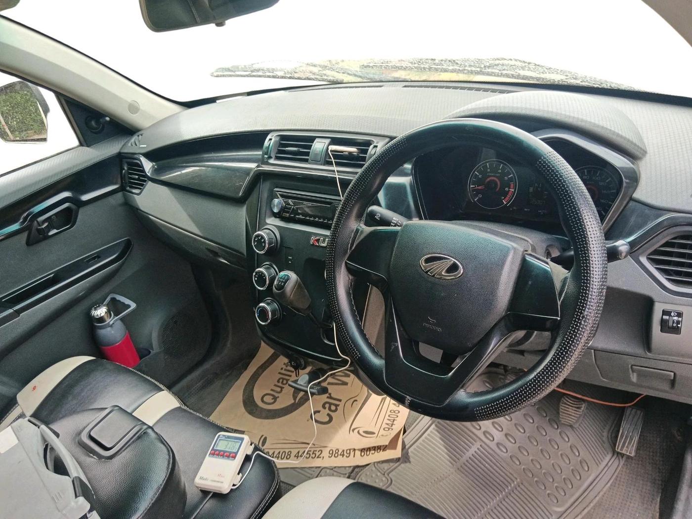 2019 Mahindra KUV 100 NXT K4+ P 6 STR, Petrol, Manual, 1,25,307 km, interior