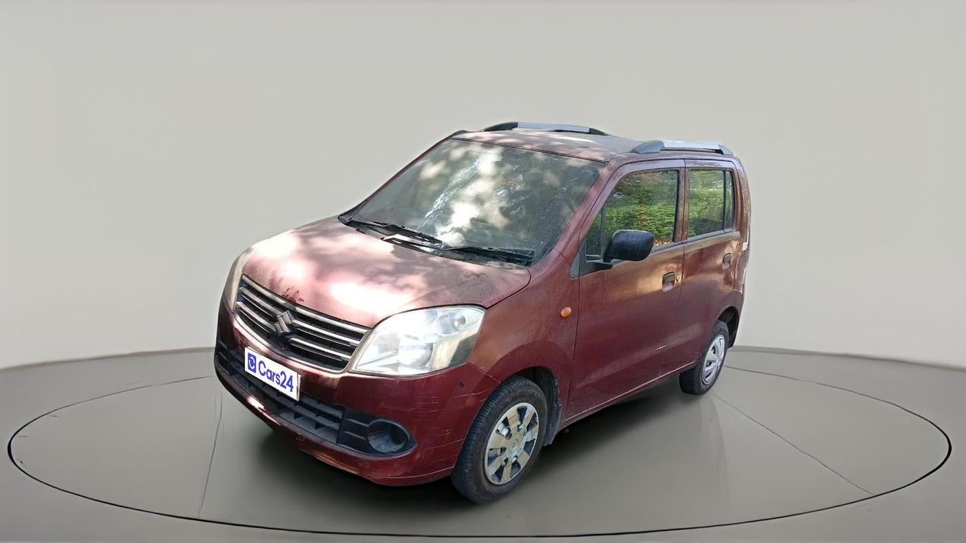 2012 Maruti Wagon R 1.0 LXI CNG, CNG, Manual, 61,972 km, exterior