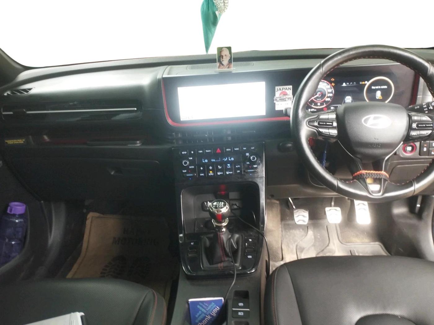 2024 Hyundai Creta N Line N10 1.5 Turbo MT, Petrol, Manual, 37,586 km, interior