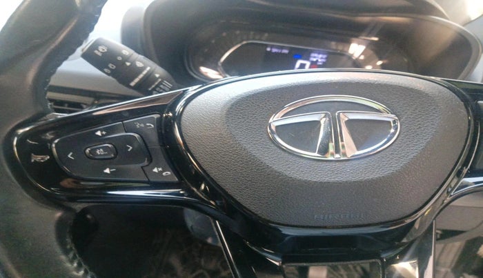 2022 Tata NEXON XZ PLUS (O) PETROL DARK EDITION, Petrol, Manual, 57,563 km, interior