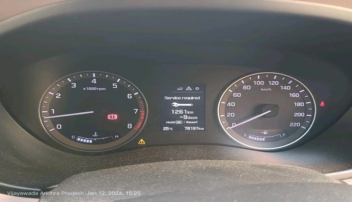 2017 Hyundai Elite i20 ASTA 1.2, Petrol, Manual, 79,350 km, interior