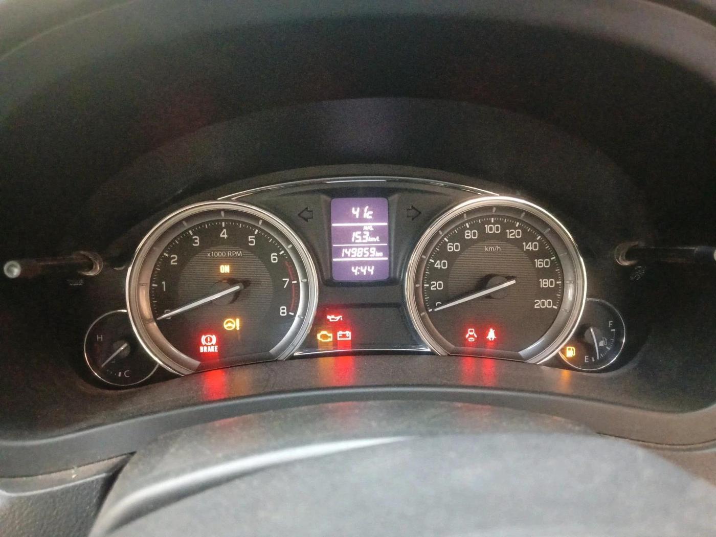 2015 Maruti Ciaz ZXI+ RS, Petrol, Manual, 1,49,859 km, interior