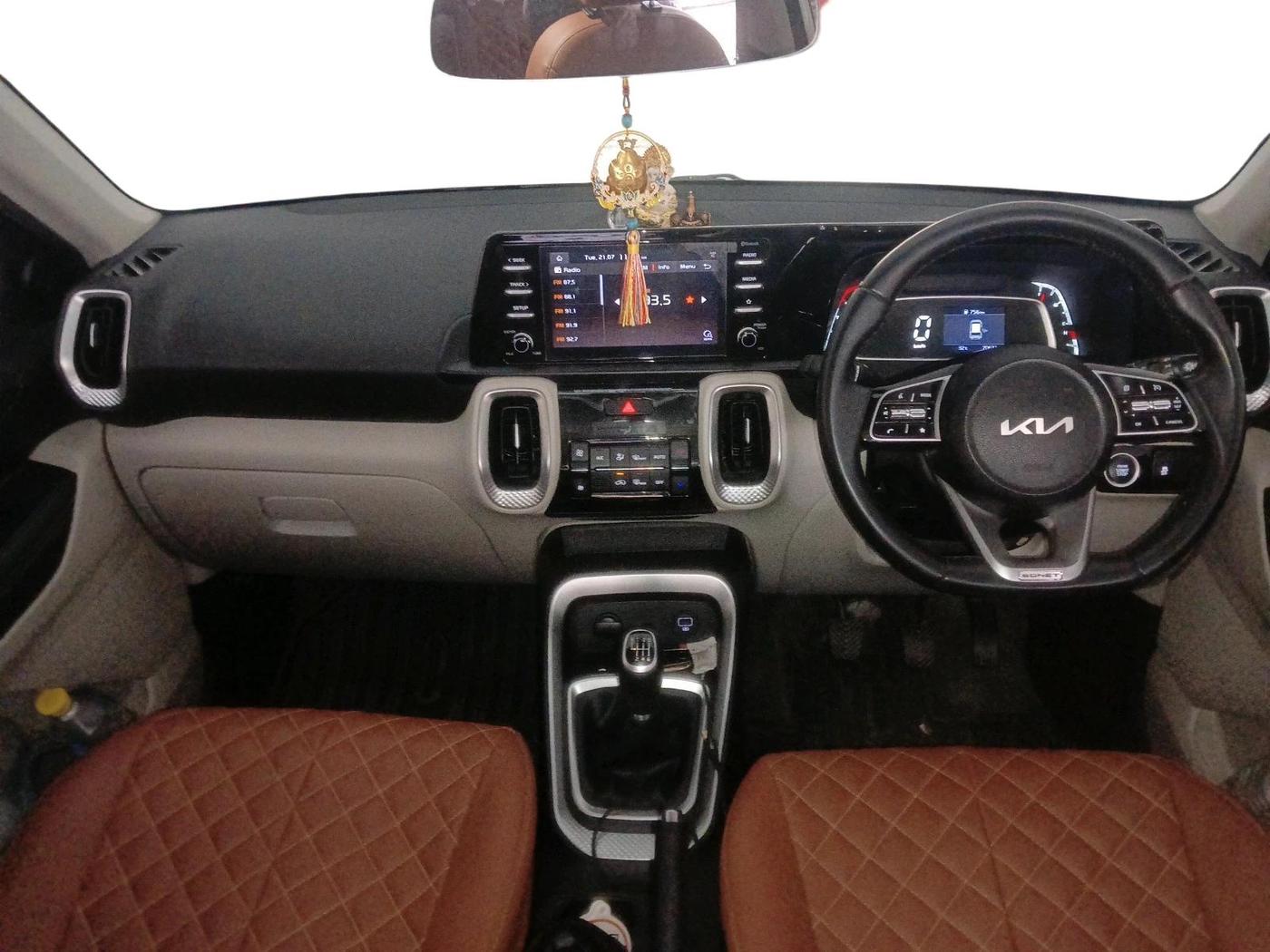 2022 KIA SONET HTX 1.5, Diesel, Manual, 70,621 km, interior