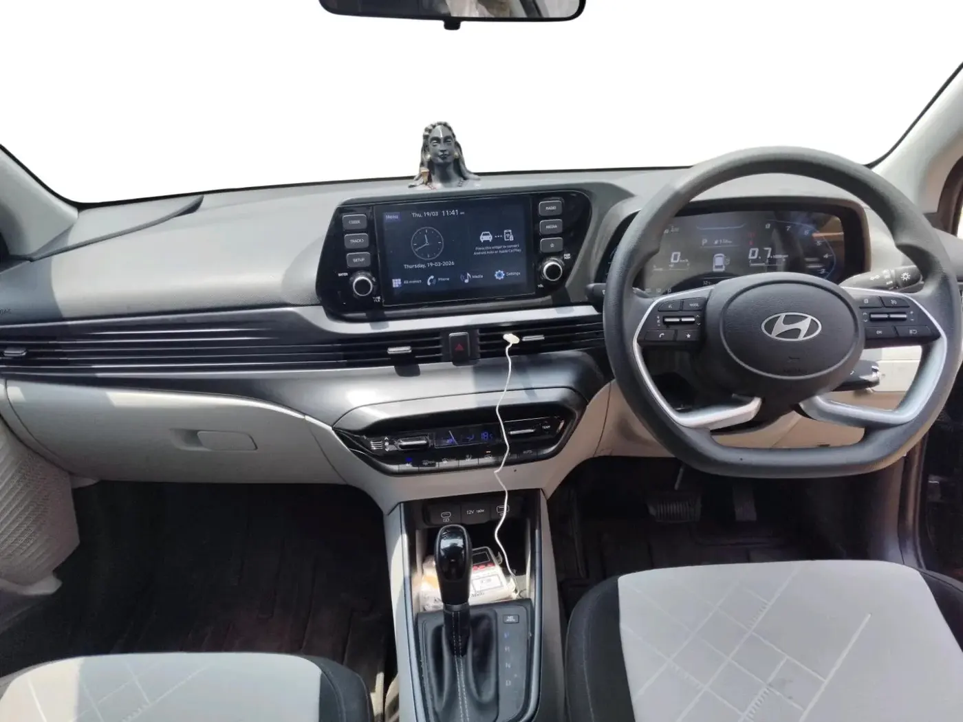 2023 Hyundai NEW I20 SPORTZ 1.2 IVT, Petrol, Automatic, 6,158 km, interior