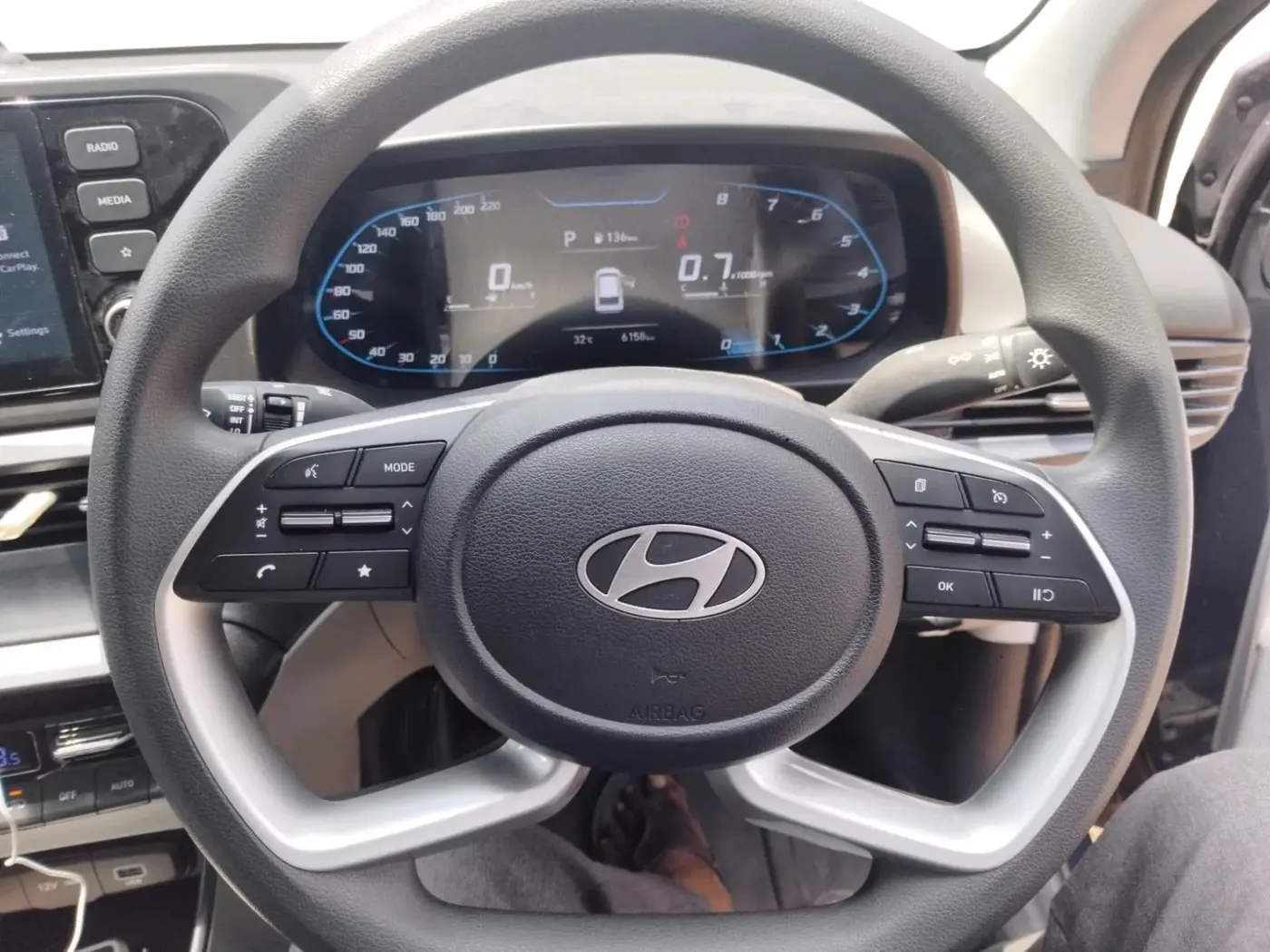 2023 Hyundai NEW I20 SPORTZ 1.2 IVT, Petrol, Automatic, 6,158 km, interior