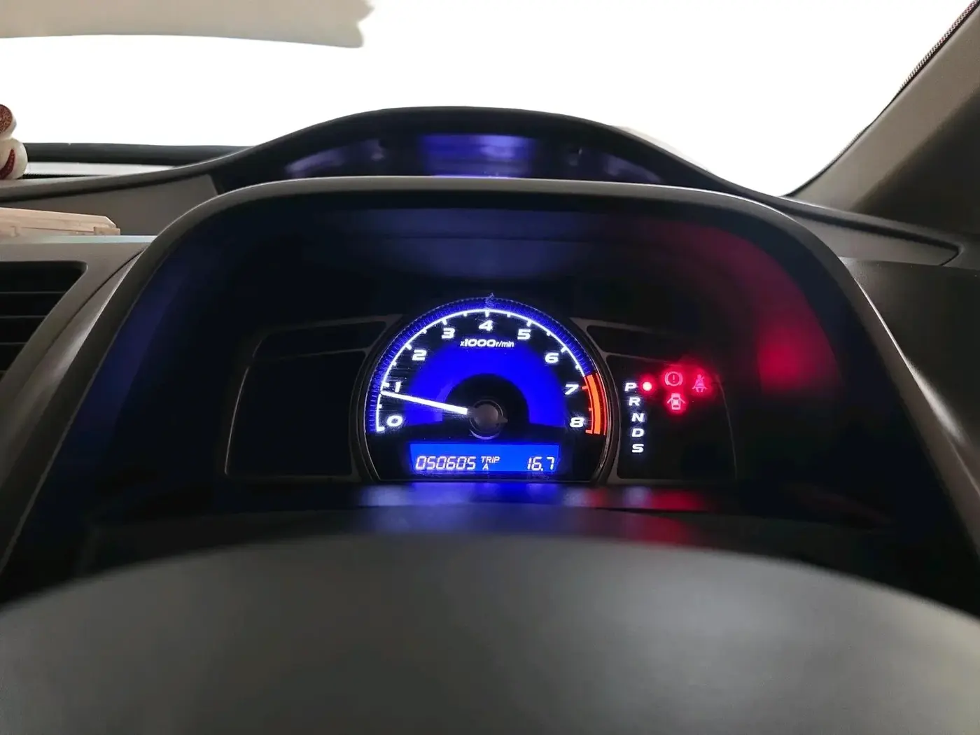 2013 Honda Civic 1.8L I-VTEC V AT SUNROOF, Petrol, Automatic, 50,605 km, interior
