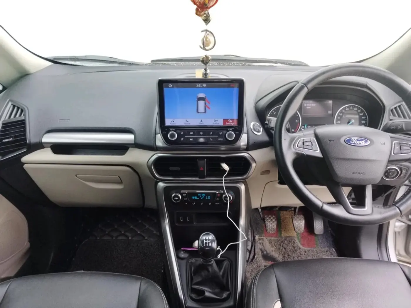 2019 Ford Ecosport TITANIUM 1.5L DIESEL, Diesel, Manual, 67,154 km, interior