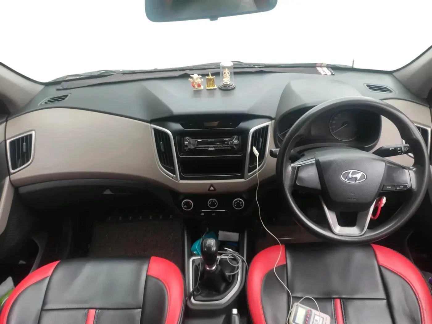 2016 Hyundai Creta BASE 1.4 DIESEL, Diesel, Manual, 2,28,628 km, interior