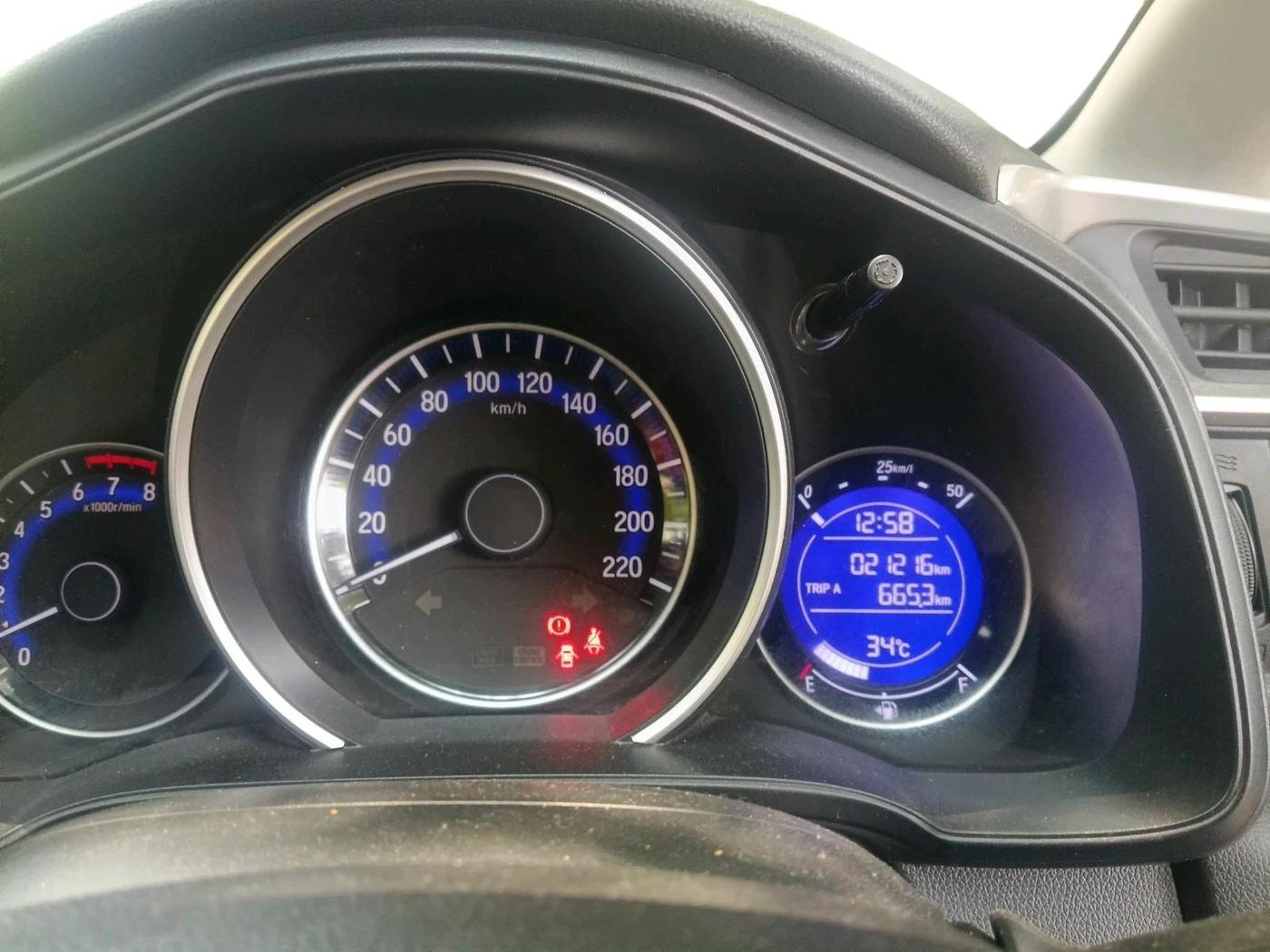 2020 Honda WR-V 1.2L I-VTEC VX MT, Petrol, Manual, 21,216 km, interior
