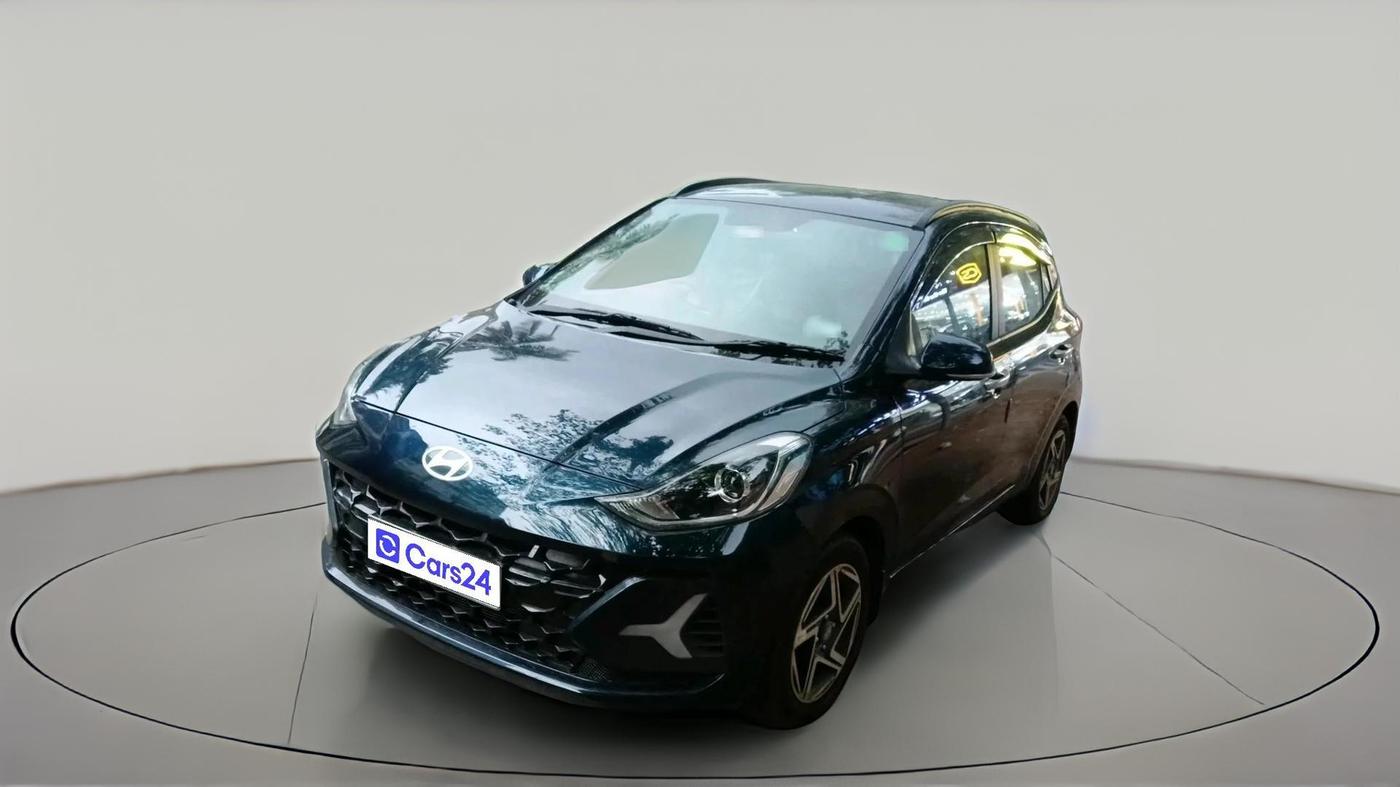2025 Hyundai GRAND I10 NIOS Sportz (O) 1.2 Kappa AMT, Petrol, Automatic, 2,104 km, exterior