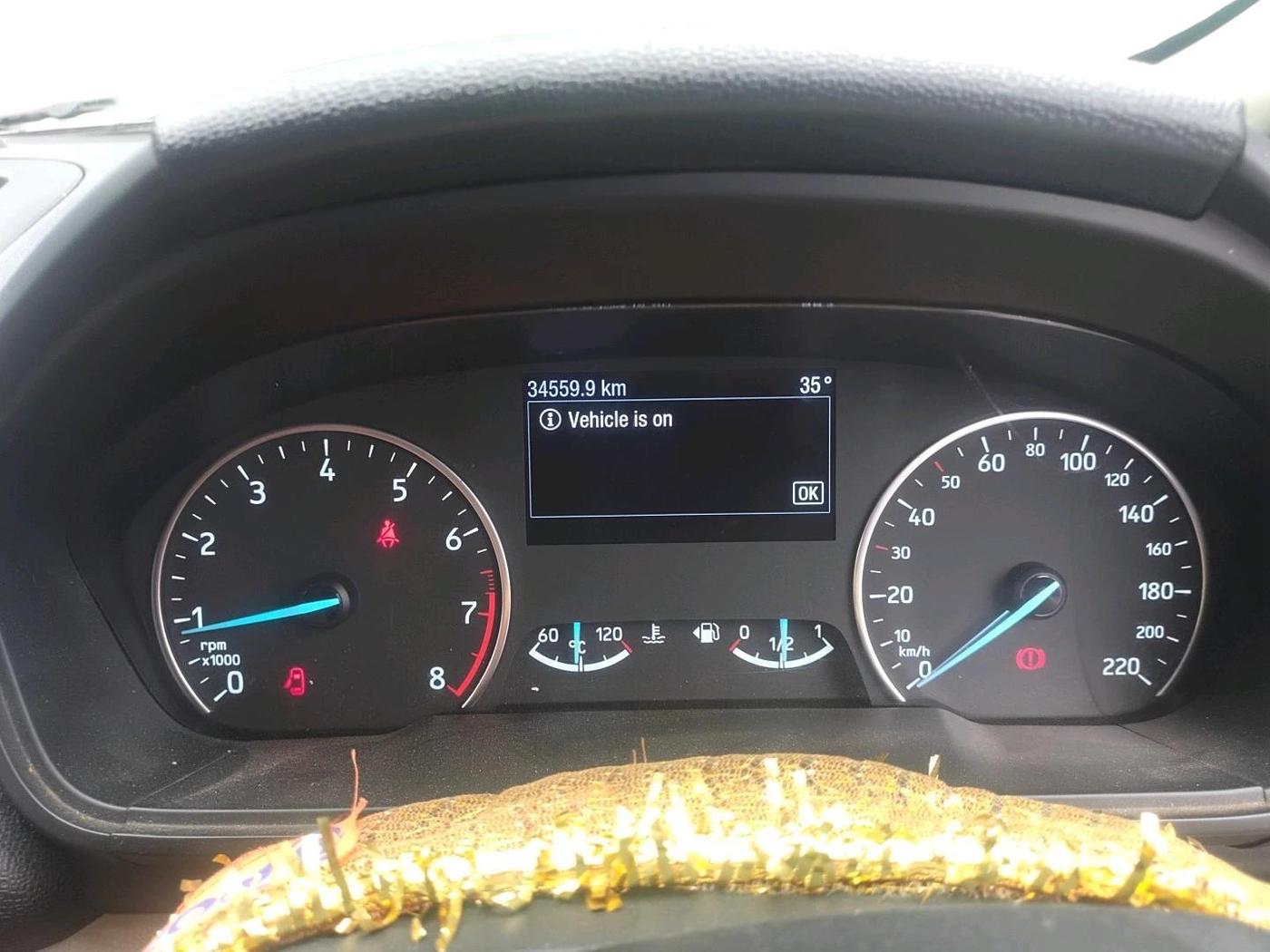 2019 Ford Ecosport TITANIUM 1.5L PETROL, Petrol, Manual, 35,000 km, interior