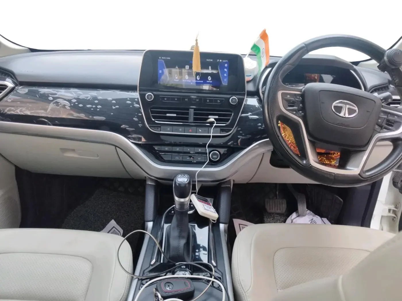 2021 Tata Safari XZA PLUS, Diesel, Automatic, 46,141 km, interior