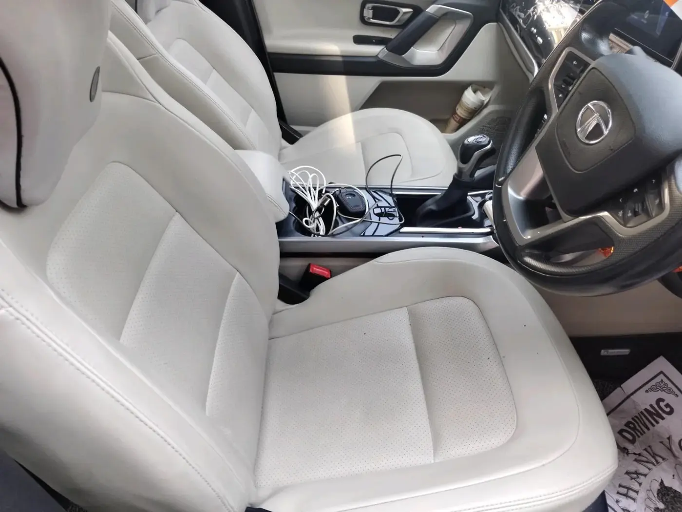 2021 Tata Safari XZA PLUS, Diesel, Automatic, 46,141 km, interior