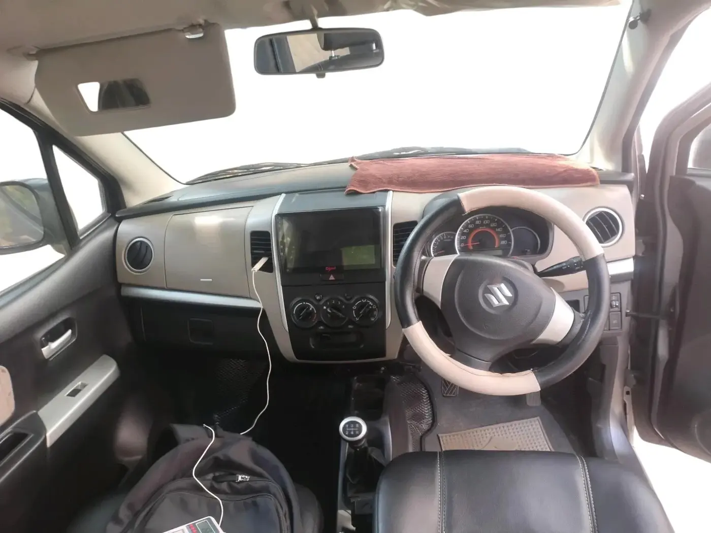 2015 Maruti Wagon R 1.0 VXI, Petrol, Manual, 47,890 km, interior
