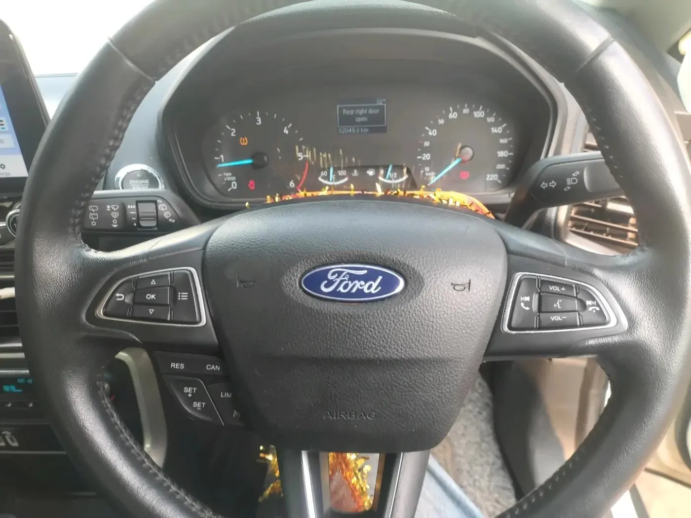 2018 Ford Ecosport TITANIUM + 1.5L DIESEL, Diesel, Manual, 83,300 km, interior