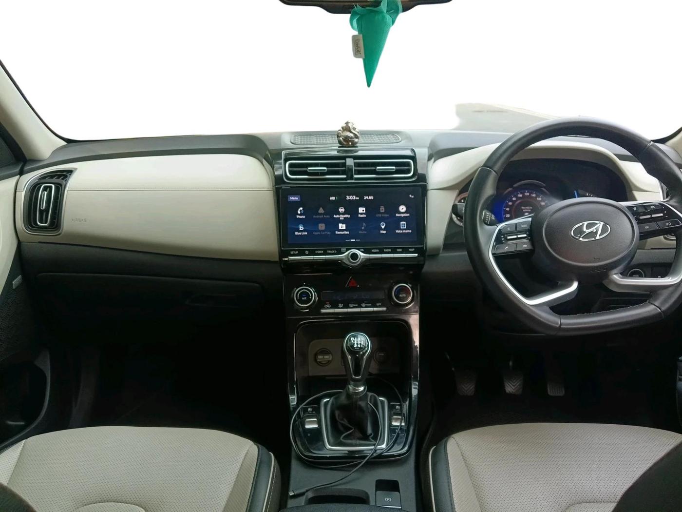 2022 Hyundai Creta SX (O) 1.5 DIESEL, Diesel, Manual, 1,05,921 km, interior