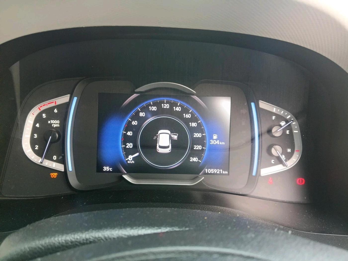 2022 Hyundai Creta SX (O) 1.5 DIESEL, Diesel, Manual, 1,05,921 km, interior