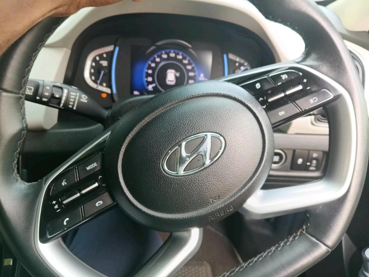 2022 Hyundai Creta SX (O) 1.5 DIESEL, Diesel, Manual, 1,05,921 km, interior