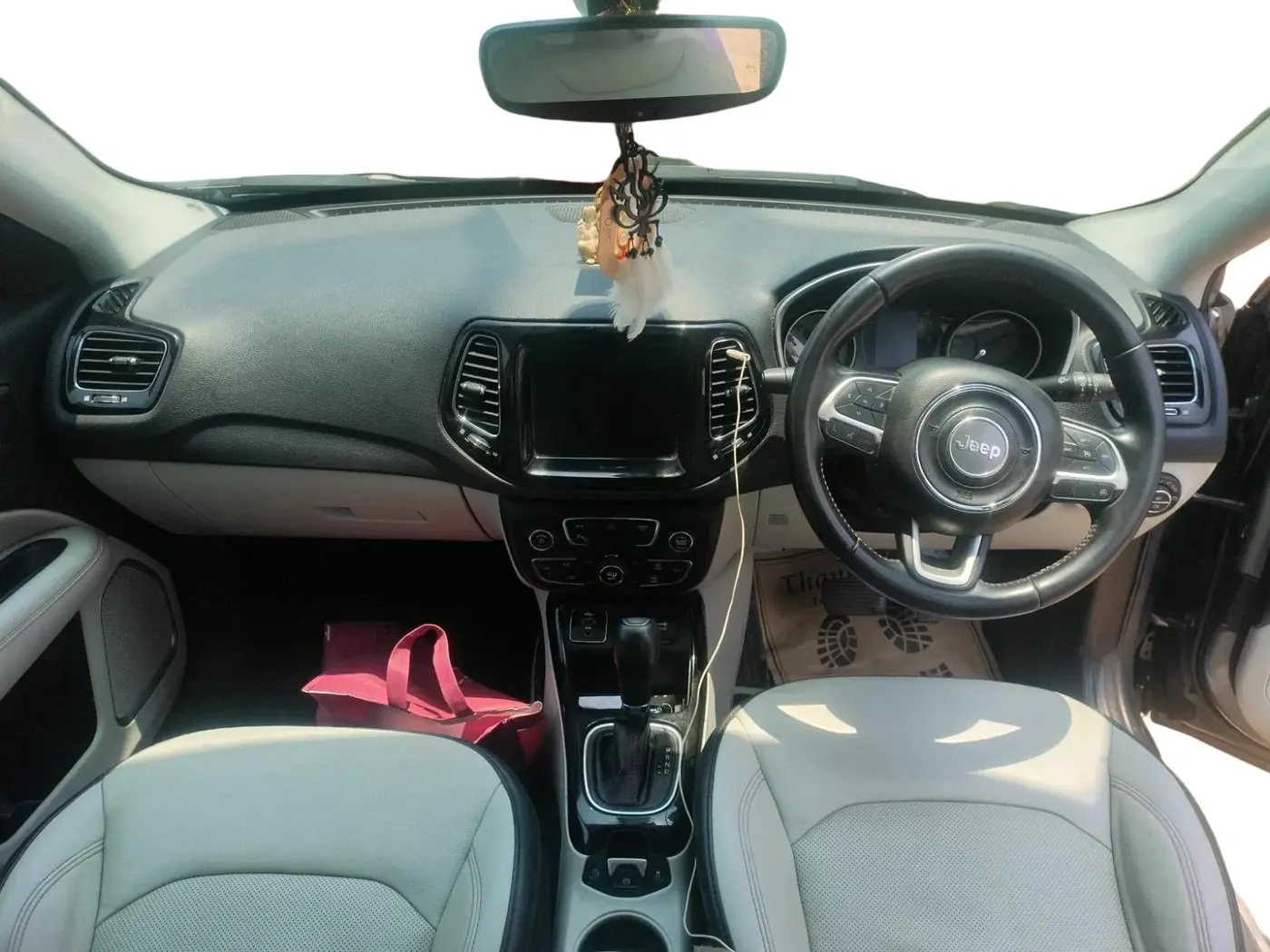 2020 Jeep Compass LIMITED PLUS PETROL AT, Petrol, Automatic, 77,313 km, interior
