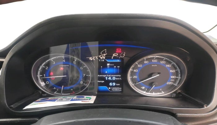 2019 Toyota Glanza V, Petrol, Manual, 74,000 km, interior