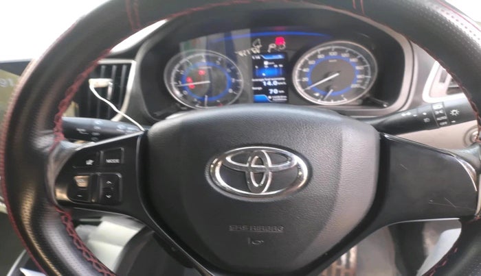 2019 Toyota Glanza V, Petrol, Manual, 74,000 km, interior