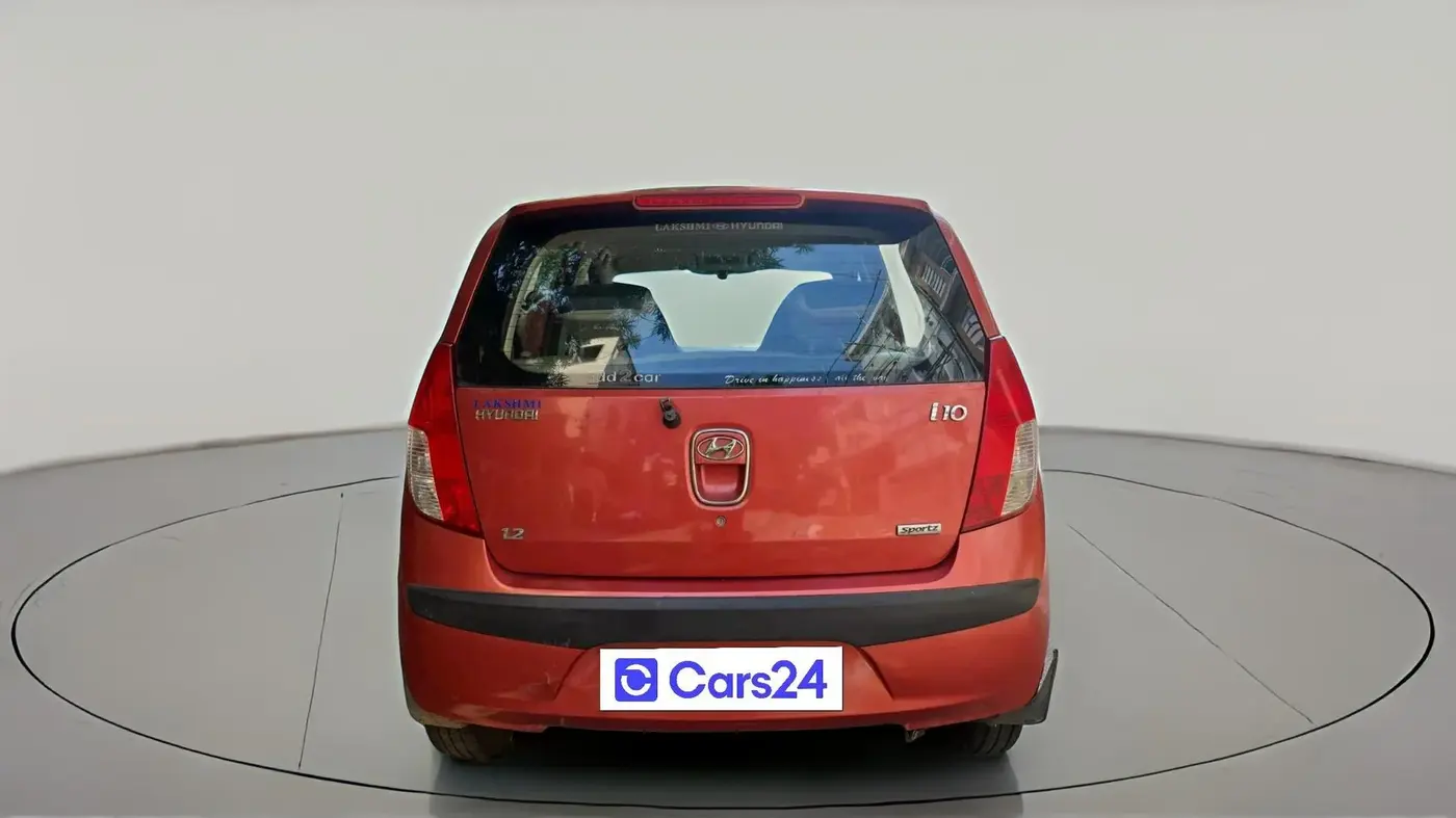 2008 Hyundai i10 SPORTZ 1.2, Petrol, Manual, 72,371 km, exterior