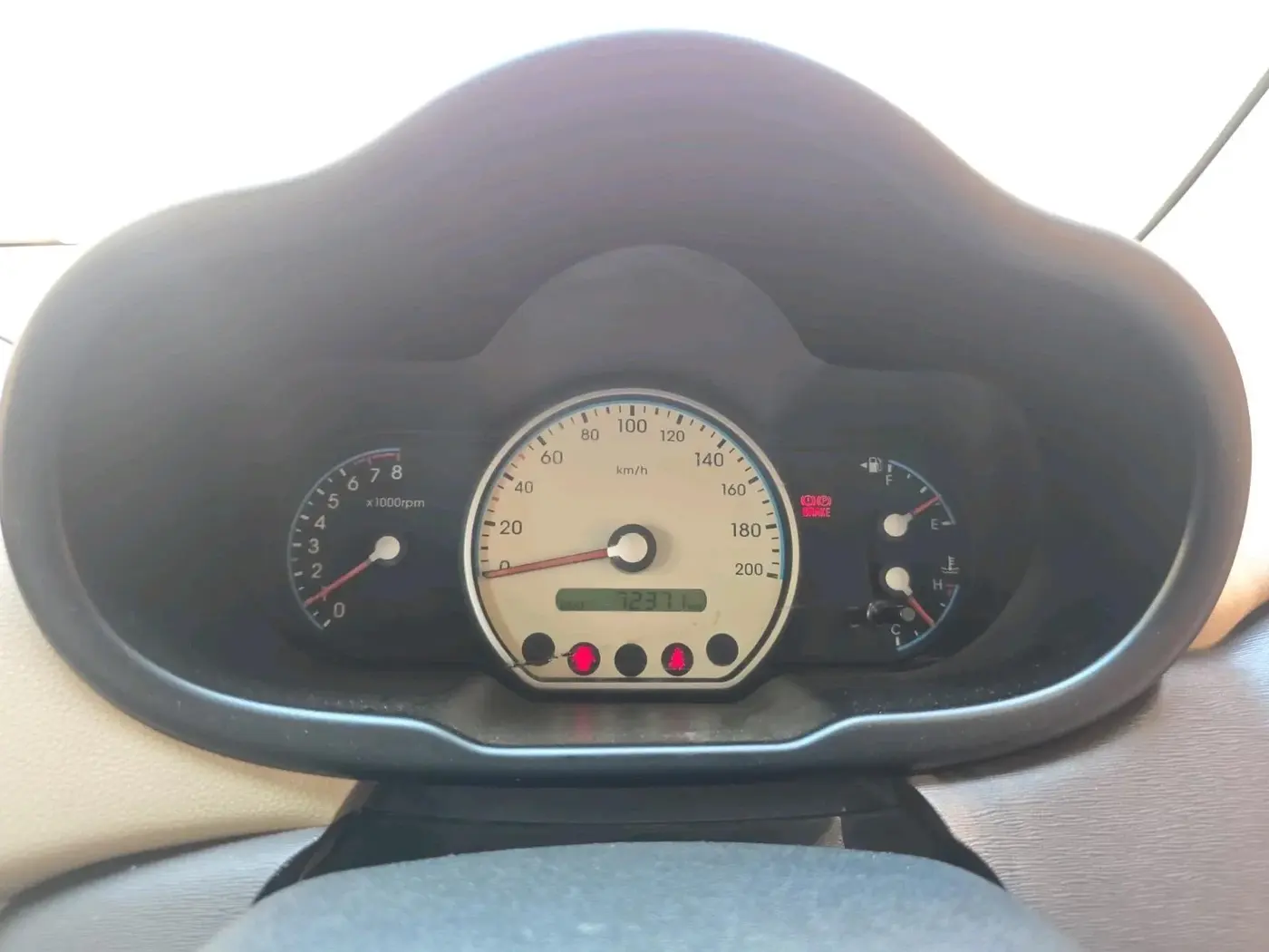 2008 Hyundai i10 SPORTZ 1.2, Petrol, Manual, 72,371 km, interior
