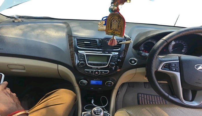 2012 Hyundai Verna FLUIDIC 1.6 CRDI SX OPT, Diesel, Manual, 1,67,555 km, interior