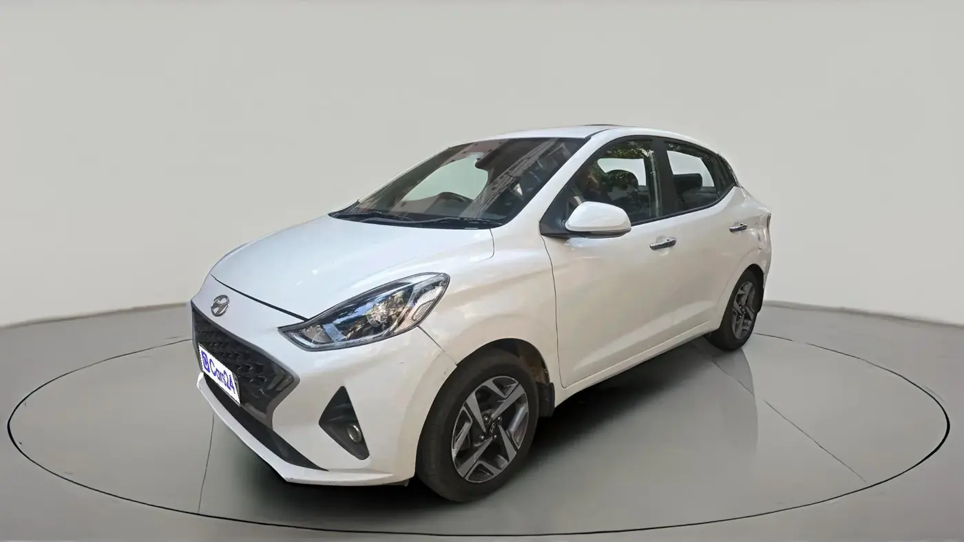 2022 Hyundai AURA SX PLUS 1.2 AMT CRDI, Diesel, Automatic, 66,384 km, exterior