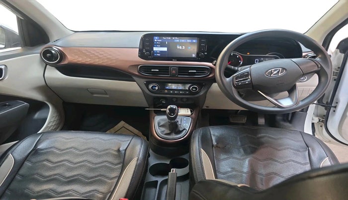 2022 Hyundai AURA SX PLUS 1.2 AMT CRDI, Diesel, Automatic, 66,384 km, interior