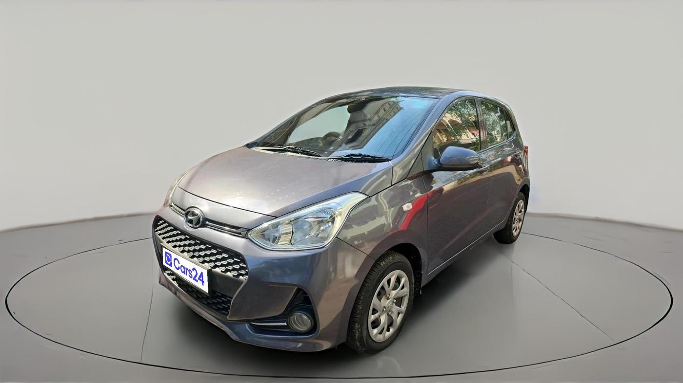 2017 Hyundai Grand i10 MAGNA AT 1.2 KAPPA VTVT, Petrol, Automatic, 27,561 km, exterior