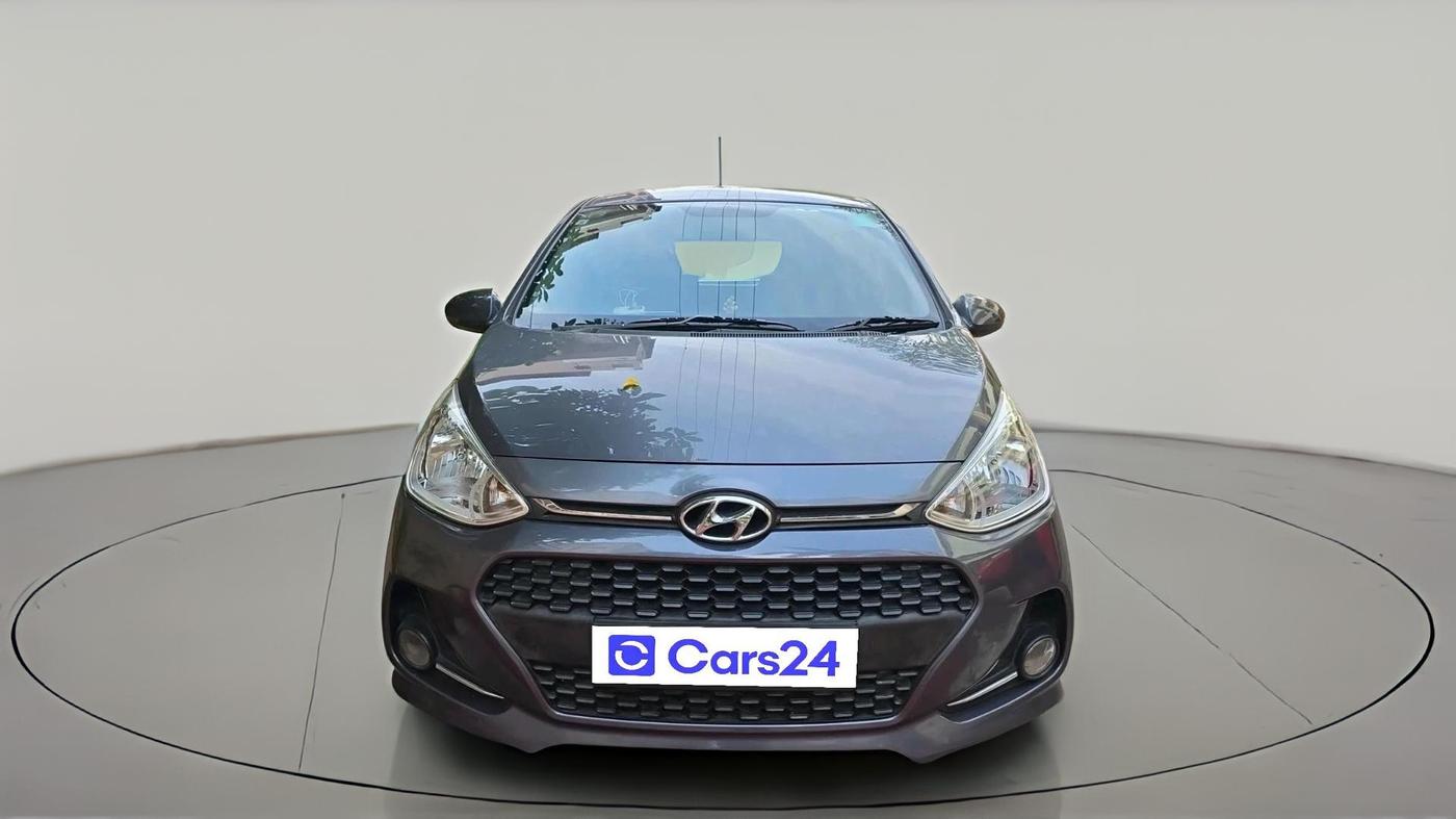 2017 Hyundai Grand i10 MAGNA AT 1.2 KAPPA VTVT, Petrol, Automatic, 27,561 km, exterior