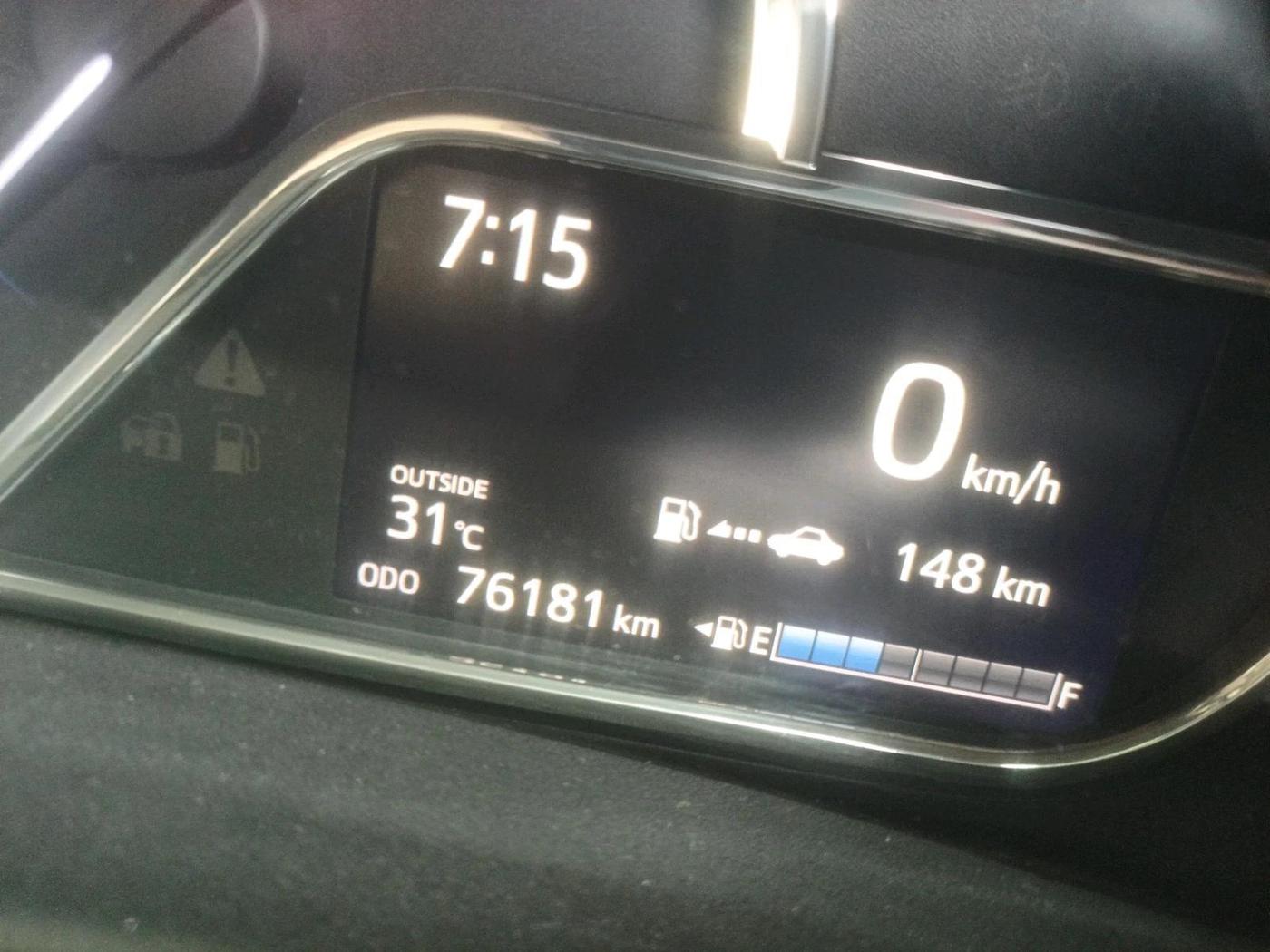 2018 Toyota YARIS V MT, Petrol, Manual, 76,181 km, interior