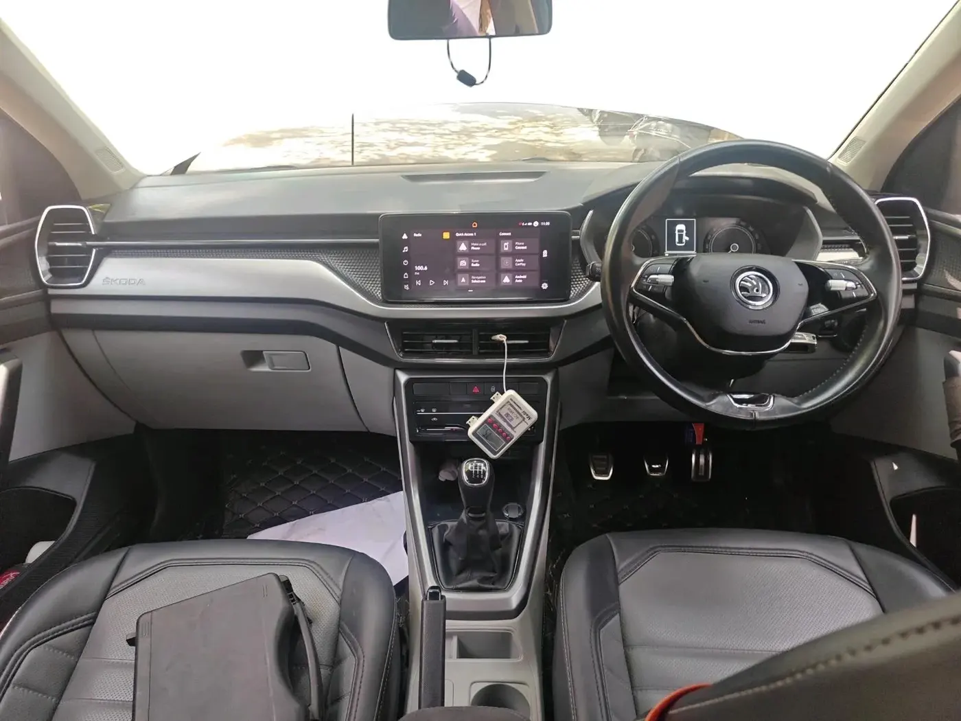 2022 Skoda KUSHAQ AMBITION 1.0L TSI MT, Petrol, Manual, 48,062 km, interior