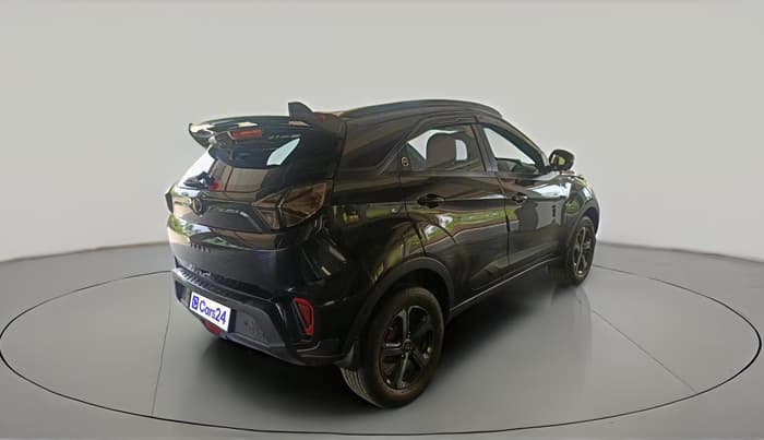 2023 Tata NEXON XZA PLUS LUX SUNROOF RED DARK PETROL, Petrol, Automatic, 27,092 km, exterior