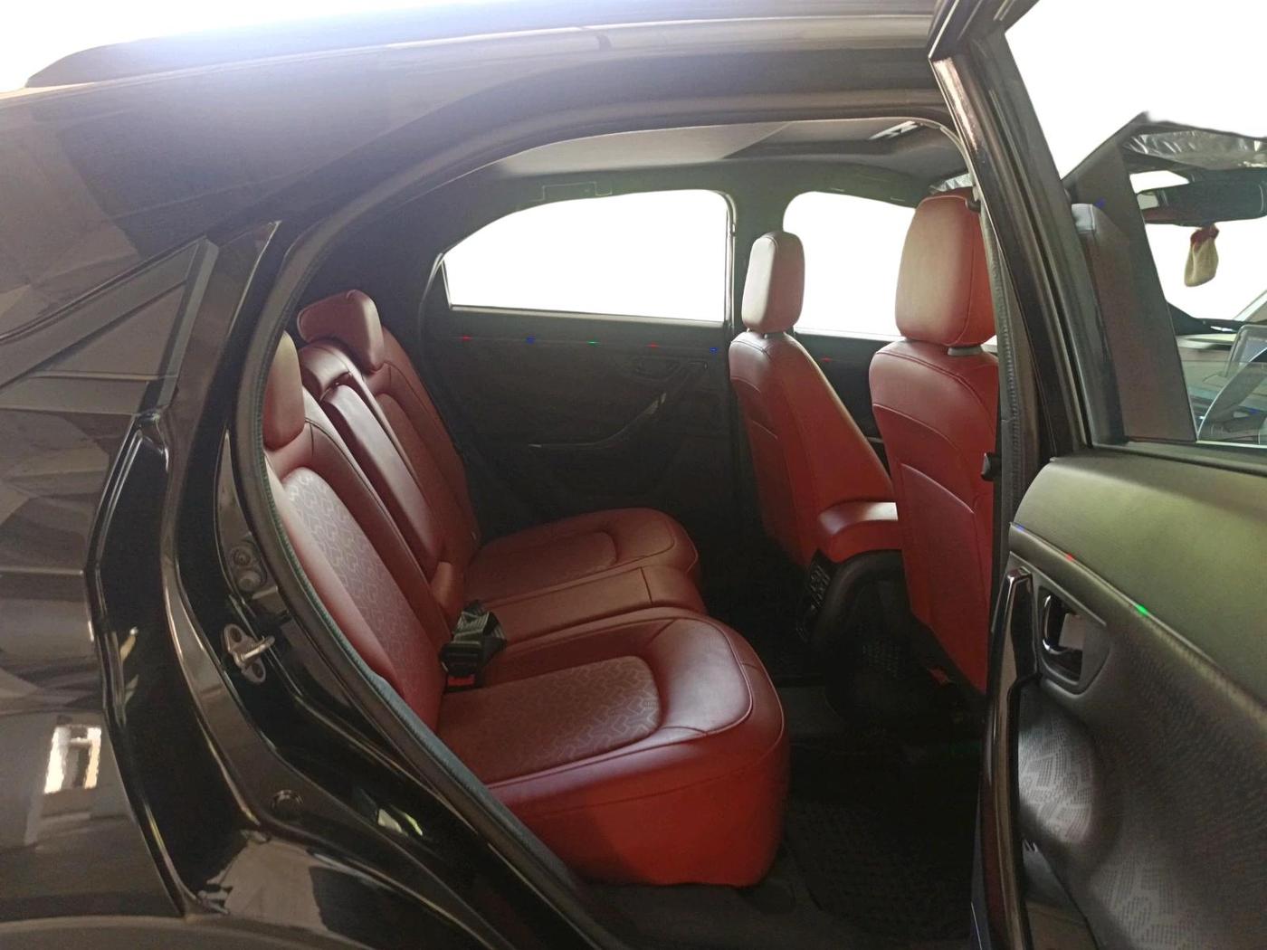 2023 Tata NEXON XZA PLUS LUX SUNROOF RED DARK PETROL, Petrol, Automatic, 27,092 km, interior