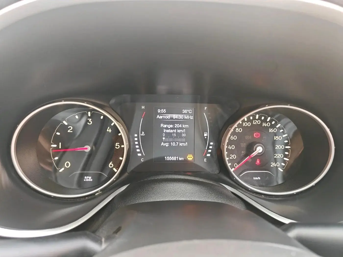 2019 Jeep Compass LIMITED PLUS DIESEL, Diesel, Manual, 1,55,681 km, interior
