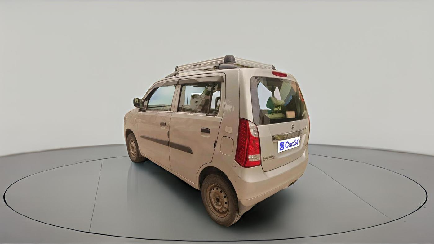 2012 Maruti Wagon R 1.0 LXI CNG, CNG, Manual, 1,28,664 km, exterior