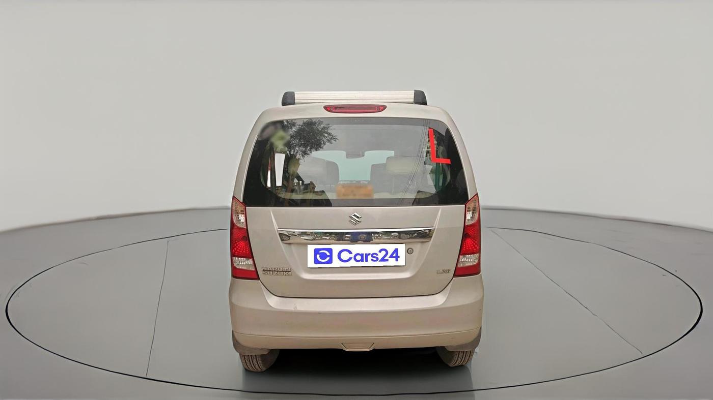 2012 Maruti Wagon R 1.0 LXI CNG, CNG, Manual, 1,28,664 km, exterior