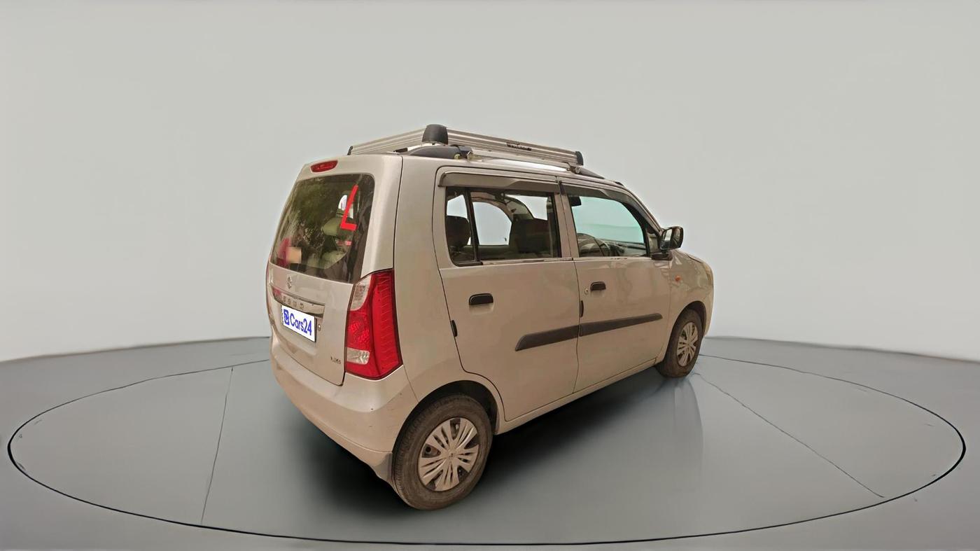 2012 Maruti Wagon R 1.0 LXI CNG, CNG, Manual, 1,28,664 km, exterior