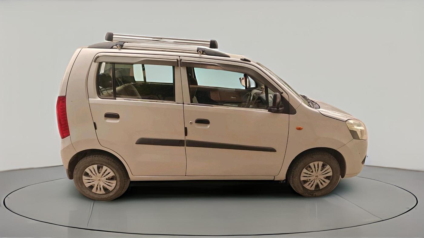 2012 Maruti Wagon R 1.0 LXI CNG, CNG, Manual, 1,28,664 km, exterior