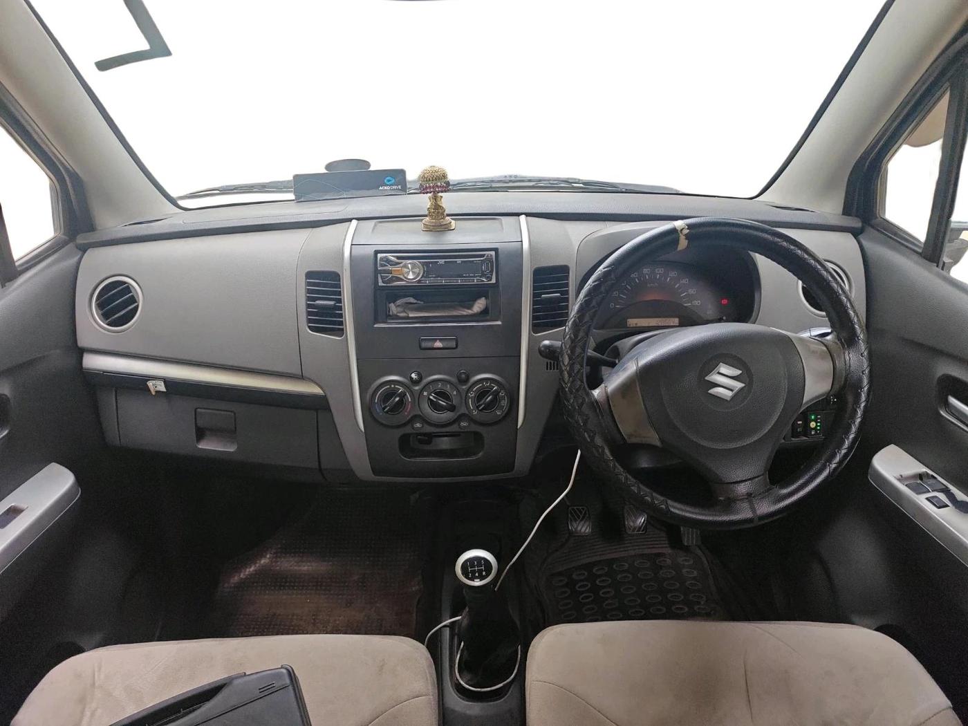 2012 Maruti Wagon R 1.0 LXI CNG, CNG, Manual, 1,28,664 km, interior