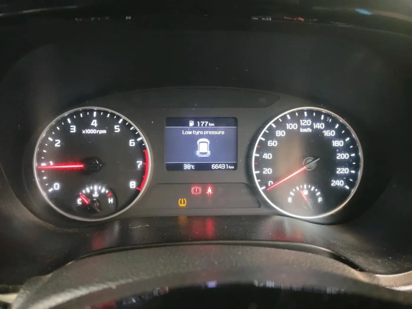 2020 KIA SELTOS HTX 1.5 PETROL, Petrol, Manual, 66,431 km, interior