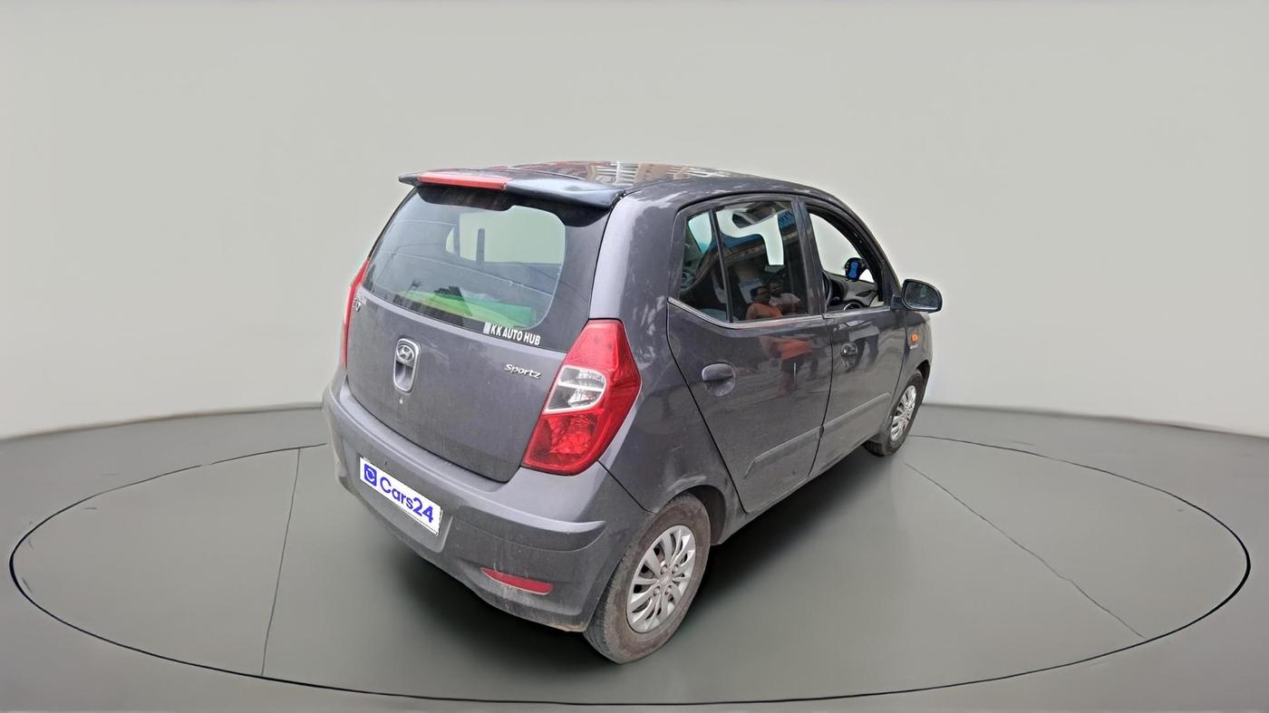 2014 Hyundai i10 SPORTZ 1.1, Petrol, Manual, 1,02,618 km, exterior