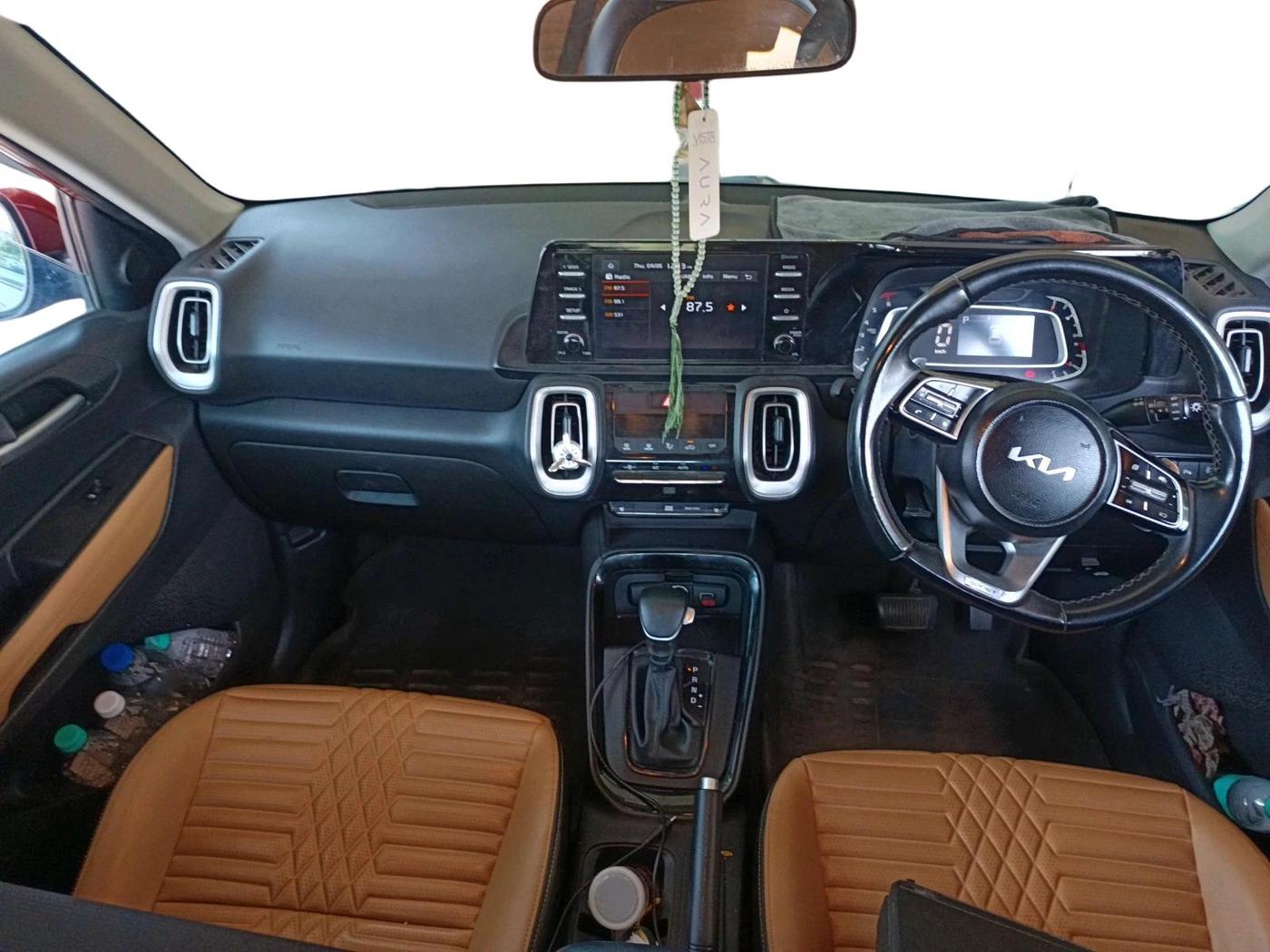 2024 KIA SONET HTX 1.5 AT, Diesel, Automatic, 53,565 km, interior