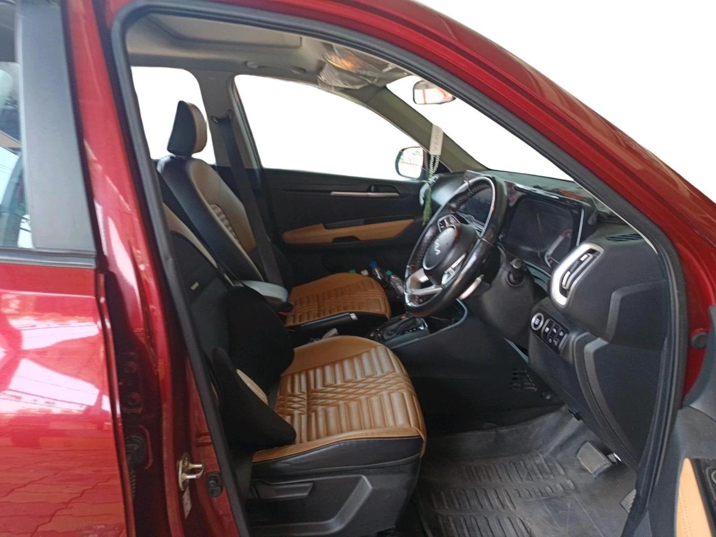 2024 KIA SONET HTX 1.5 AT, Diesel, Automatic, 53,565 km, interior