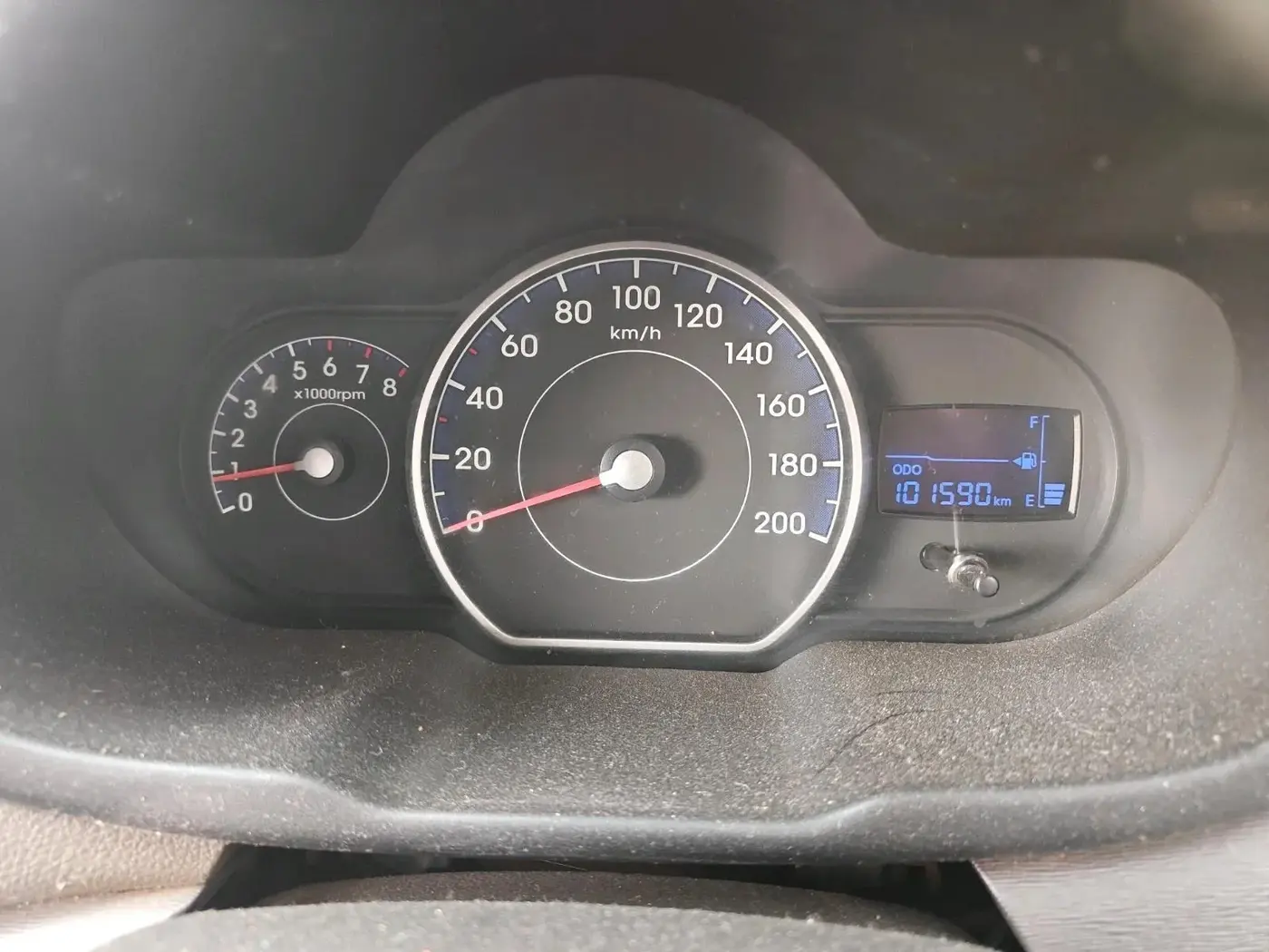 2013 Hyundai i10 MAGNA 1.2, Petrol, Manual, 1,01,590 km, interior