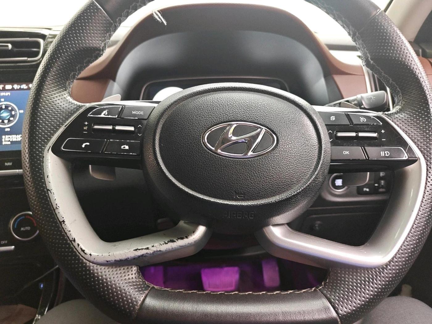 2022 Hyundai ALCAZAR 1.5 SIGNATURE (O) AT 6STR, Diesel, Automatic, 1,01,683 km, interior