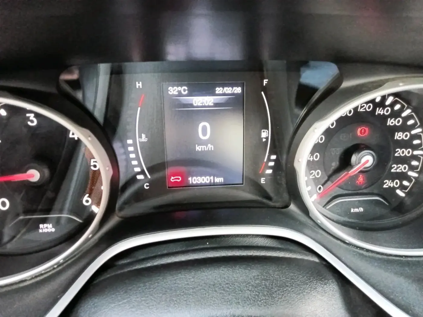 2020 Jeep Compass LONGITUDE PLUS 2.0 DIESEL, Diesel, Manual, 1,03,001 km, interior