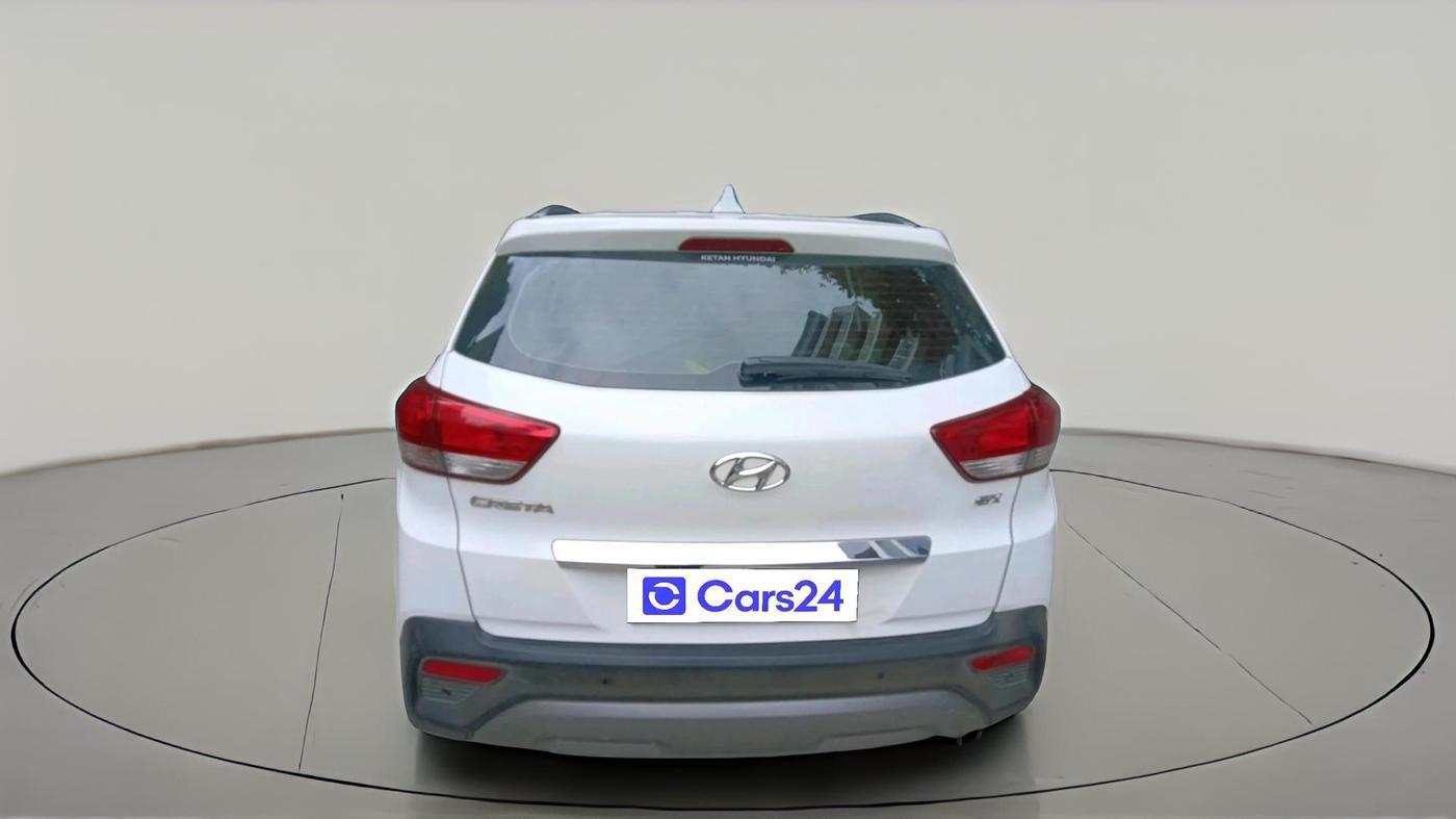 2018 Hyundai Creta SX AT 1.6 DIESEL, Diesel, Automatic, 80,840 km, exterior